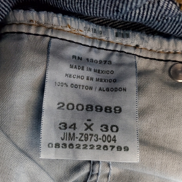 Lee Men's Regular Fit Straight Leg Blue Jeans Pepper Prewash 2008989 sz 34x30✨️ - Picture 9 of 9